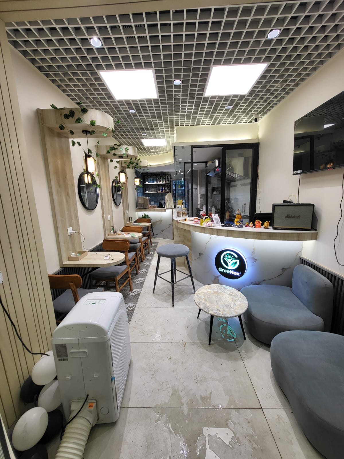 GreeNox Cafe Interior Design